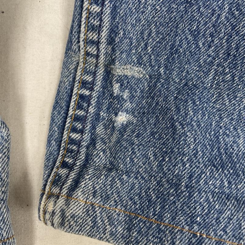 リーバイス Levi s パンツ デニム、ジーンズ 90s 501xx ボタンフライ デニム パンツ ジーンズ 35インチ インディゴ / インディゴ / Indigo メンズ USED 古着 中古 50163896