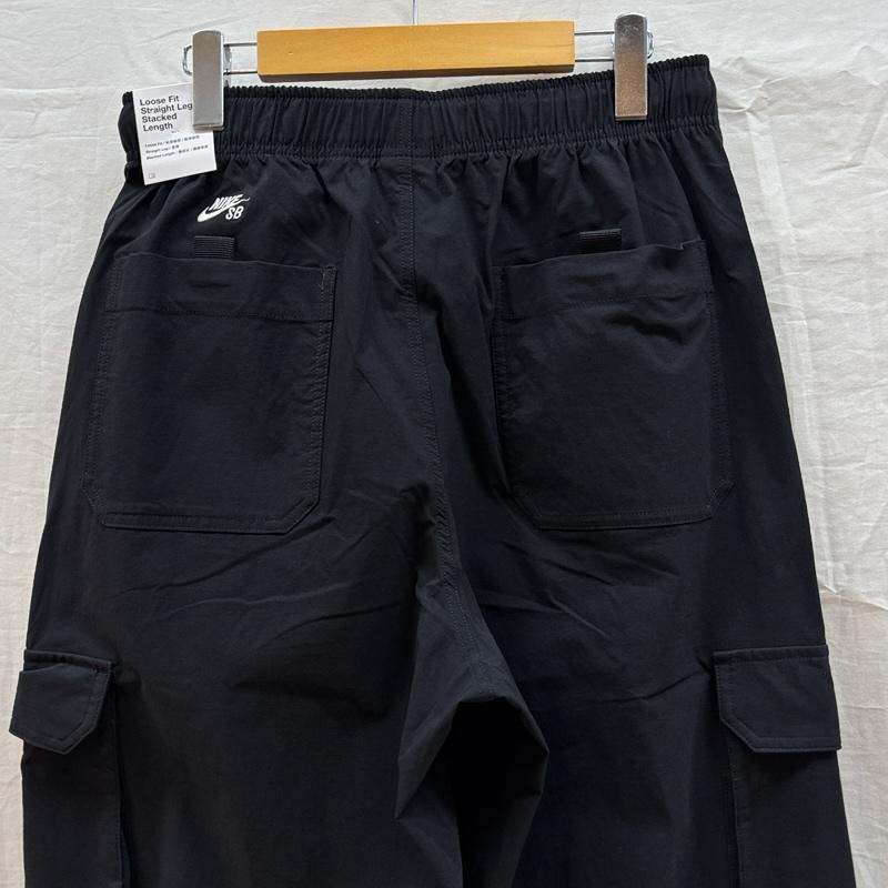 ナイキ NIKE ボトムス ボトムス FV7348-010 ナイロン カーゴ スケートボード パンツ M 黒 / ブラック / black メンズ USED 古着 中古 50163900