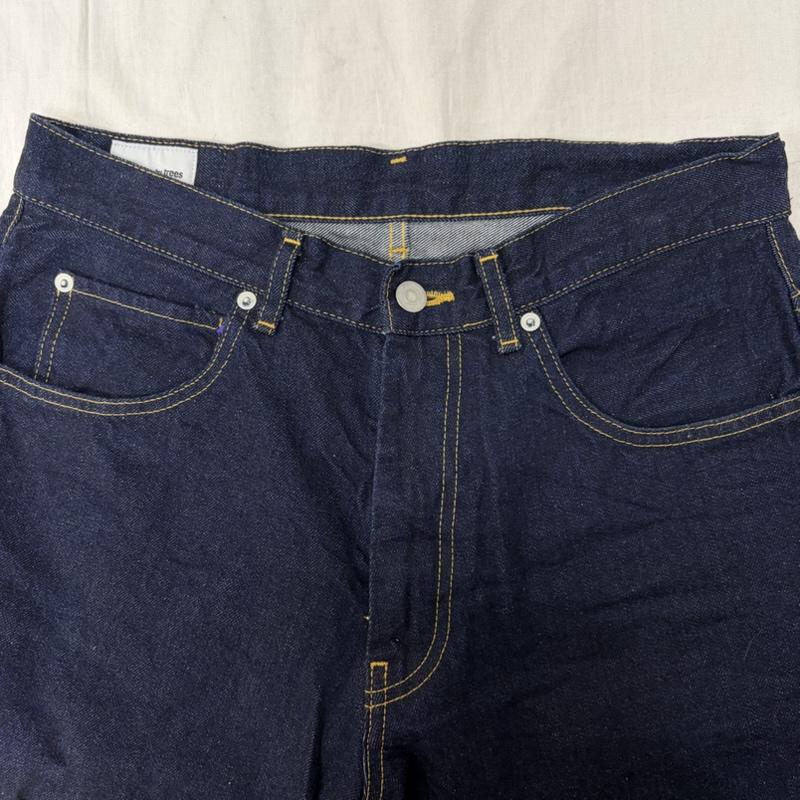 古着 USED パンツ デニム、ジーンズ sasanqua by trees AN-106 ルーズテーパードデニム インディゴ 1 12オンス 1 無地 インディゴ / インディゴ / Indigo レディース USED 古着 中古 50163907