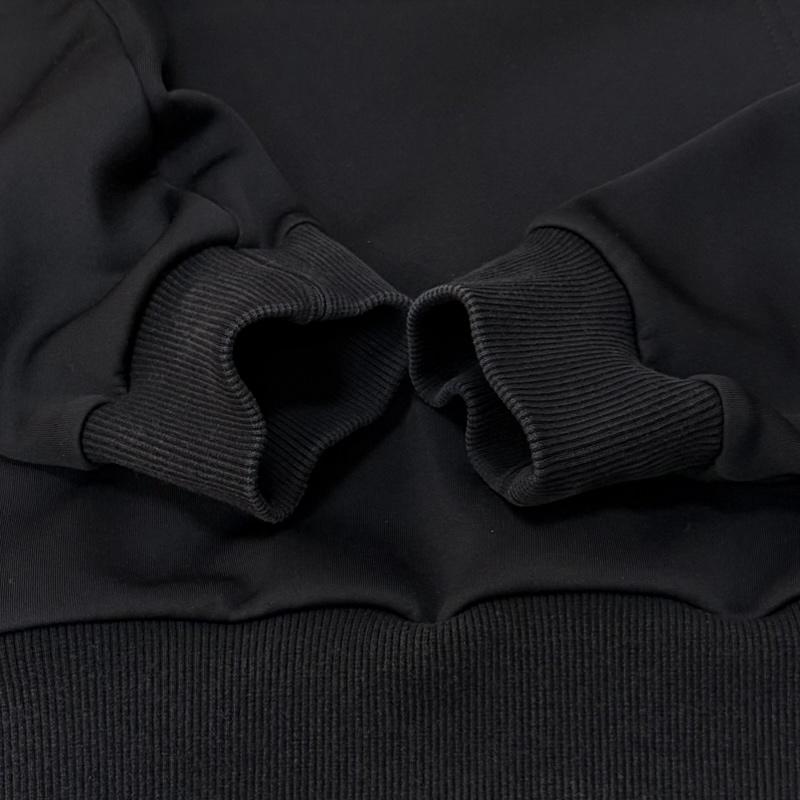 エスワイサーティトゥバイスィートイヤーズ SY32 by SWEET YEARS パーカー 長袖 DOUBLE KNIT EMBOSS LOGO P/O HOODIE 12562 L Black L ワンポイント 黒 / ブラック / black メンズ USED 古着 中古 50163911