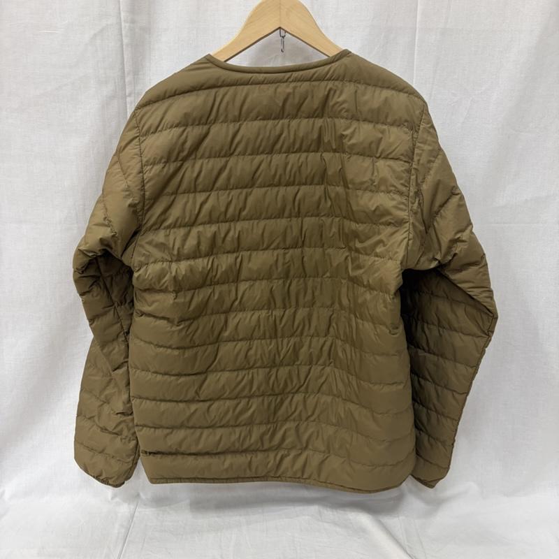 モンベル mont-bell ジャケット、上着 ダウンジャケット スペリオダウン ラウンドネックジャケット M Beige 1101666 ノーカラー M ロゴ、文字 ベージュ / ベージュ / beige メンズ USED 古着 中古 50163914