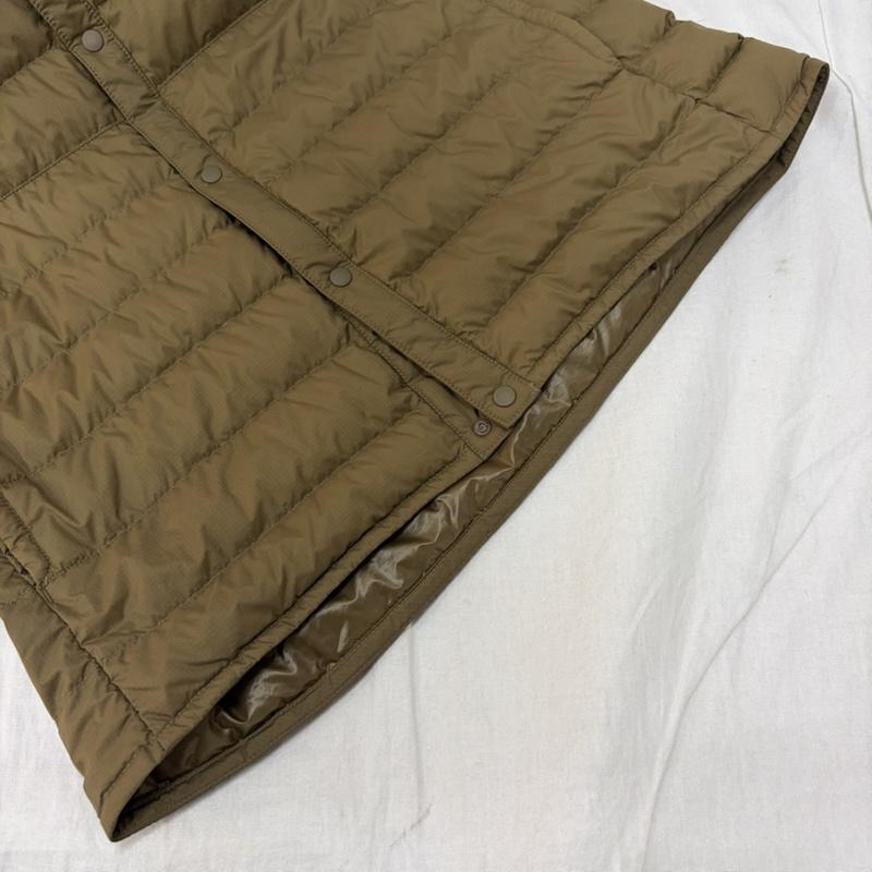 モンベル mont-bell ジャケット、上着 ダウンジャケット スペリオダウン ラウンドネックジャケット M Beige 1101666 ノーカラー M ロゴ、文字 ベージュ / ベージュ / beige メンズ USED 古着 中古 50163914