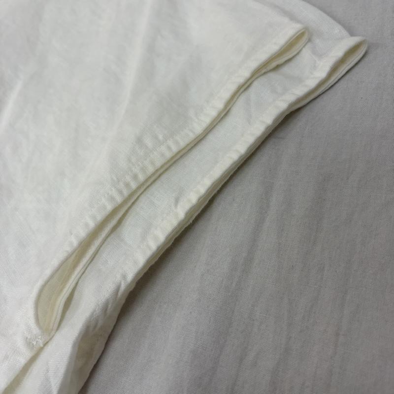 古着 USED トップス トップス LAITERIE レイトリー Bigプルオーバー フレンチスリーブ White リネン FREE 無地 白 / ホワイト / white レディース USED 古着 中古 50163915