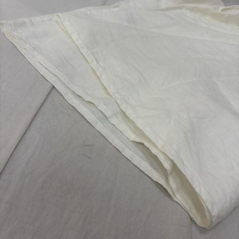 古着 USED トップス トップス LAITERIE レイトリー Bigプルオーバー フレンチスリーブ White リネン FREE 無地 白 / ホワイト / white レディース USED 古着 中古 50163915