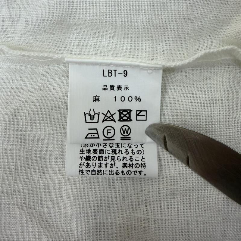 古着 USED トップス トップス LAITERIE レイトリー Bigプルオーバー フレンチスリーブ White リネン FREE 無地 白 / ホワイト / white レディース USED 古着 中古 50163915