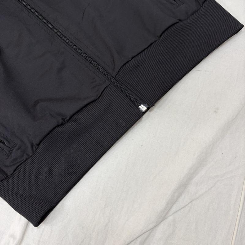 アヴィレックス AVIREX トップス トップス ロゴ刺繍 トラックジャケット ジャージ Black L 6113281 L ロゴ、文字 黒 / ブラック / black メンズ USED 古着 中古 50163916