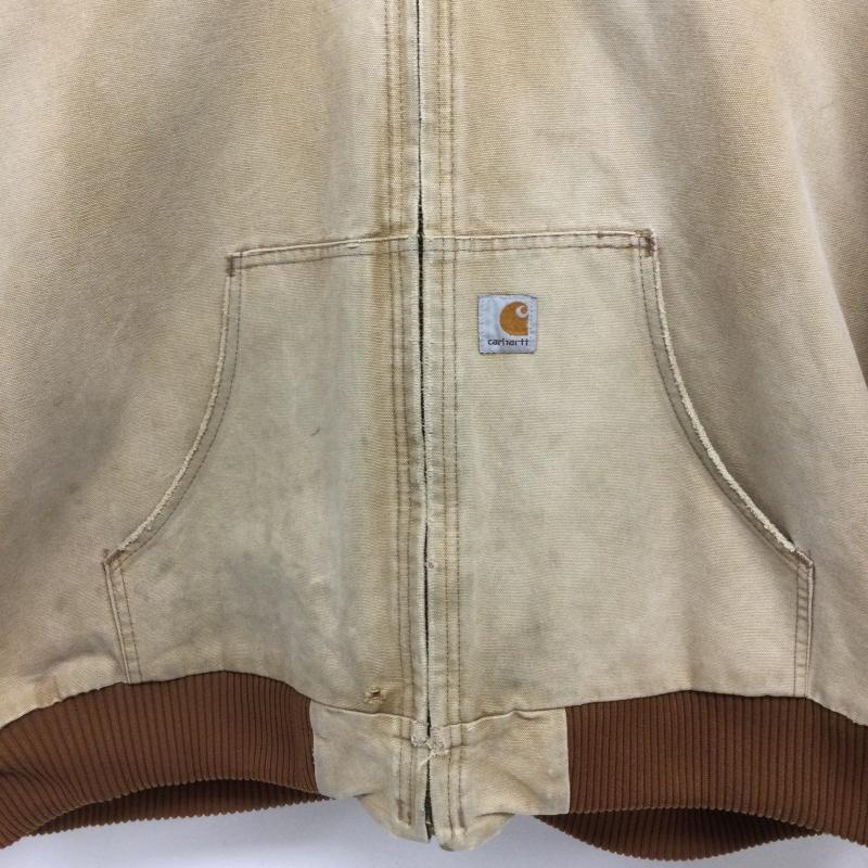 カーハート Carhartt ジャケット、上着 ジャンパー、ブルゾン Carhartt　カーハート　アクティブジャケット ダックフルジップパーカー - 無地 ベージュ / ベージュ / beige メンズ USED 古着 中古 50163917