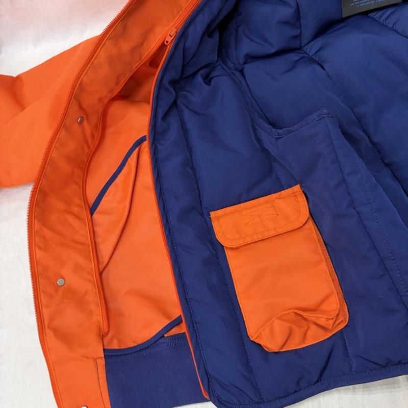 アディダス adidas ジャケット、上着 ジャンパー、ブルゾン ボンバージャケット ベスト 2Way HB1699 Orange M ロゴ、文字 橙 / オレンジ / orange X 紺 / ネイビー / navy メンズ USED 古着 中古 50163920