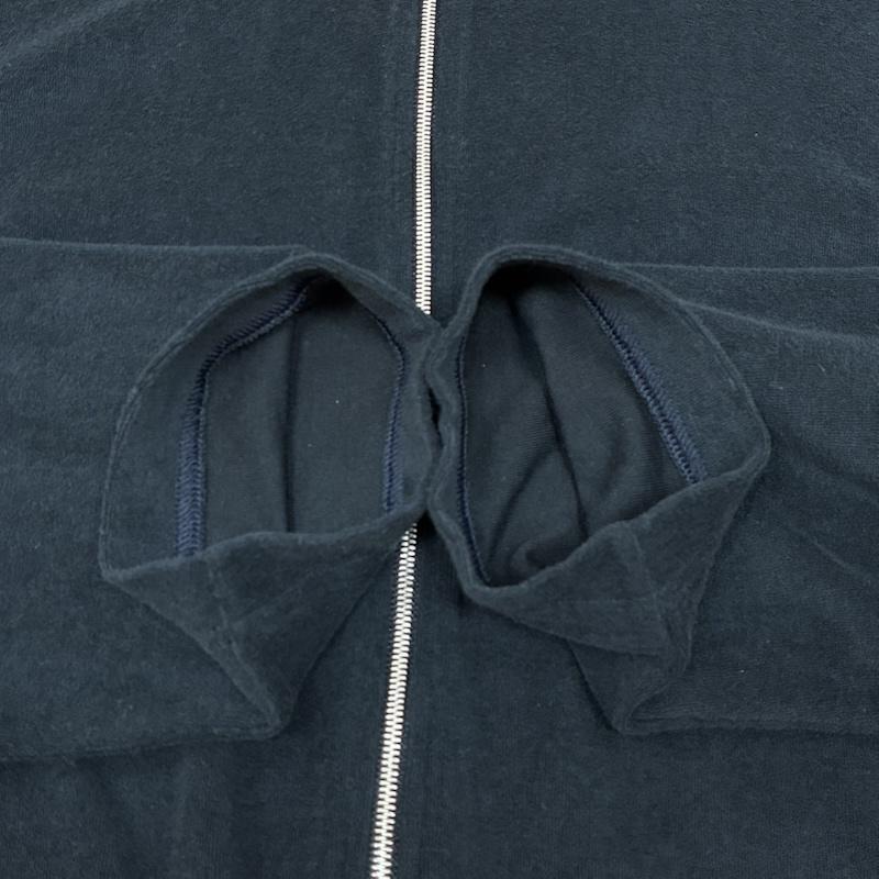 エルメス HERMES ジャケット、上着 ジャンパー、ブルゾン パイル生地 ジップアップ ブルゾン ボンバー ジャケット XL メンズ USED 古着 中古 50163921