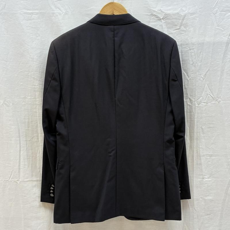 バーバリーブラックレーベル BURBERRY BLACK LABEL ジャケット、上着 ジャケット、ブレザー ウール ポリ テーラード ジャケット 2B D1E01-702-29 M メンズ USED 古着 中古 50163923