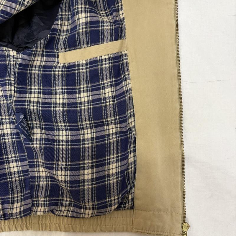ラルフローレン RALPHLAUREN ジャケット、上着 ジャンパー、ブルゾン スイングトップ ハリントンジャケット ドリズラージャケット Beige M ロゴ刺繍 M ロゴ、文字 ベージュ / ベージュ / beige X 紺 / ネイビー / navy メンズ USED 古着 中古 50163926