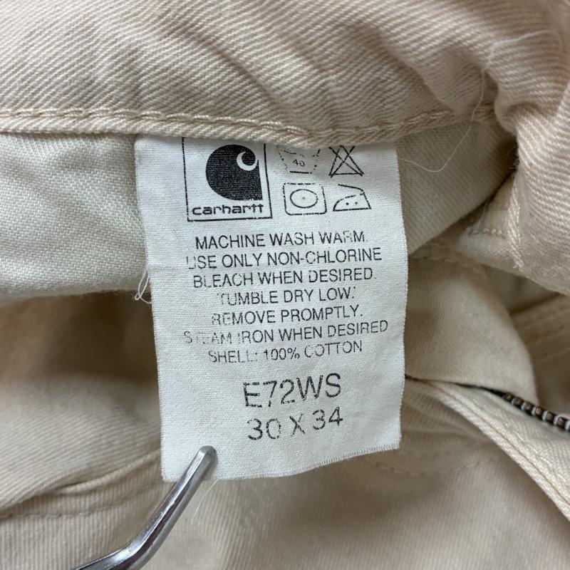 カーハート Carhartt パンツ ワークパンツ、ペインターパンツ E72WS ワーク ペインター パンツ 30インチ メンズ USED 古着 中古 50163929