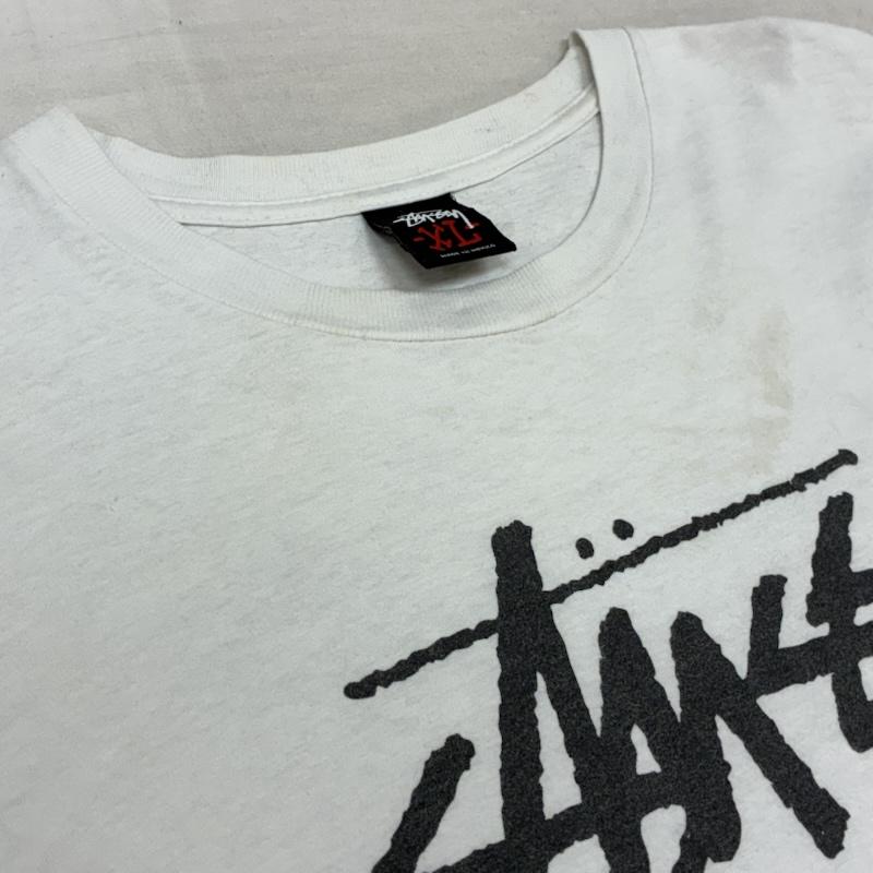 ステューシー STUSSY Tシャツ 半袖 Fragment Design 2011 チャリティー Tシャツ one world one love one heart XL 白 / ホワイト / white メンズ USED 古着 中古 50163931