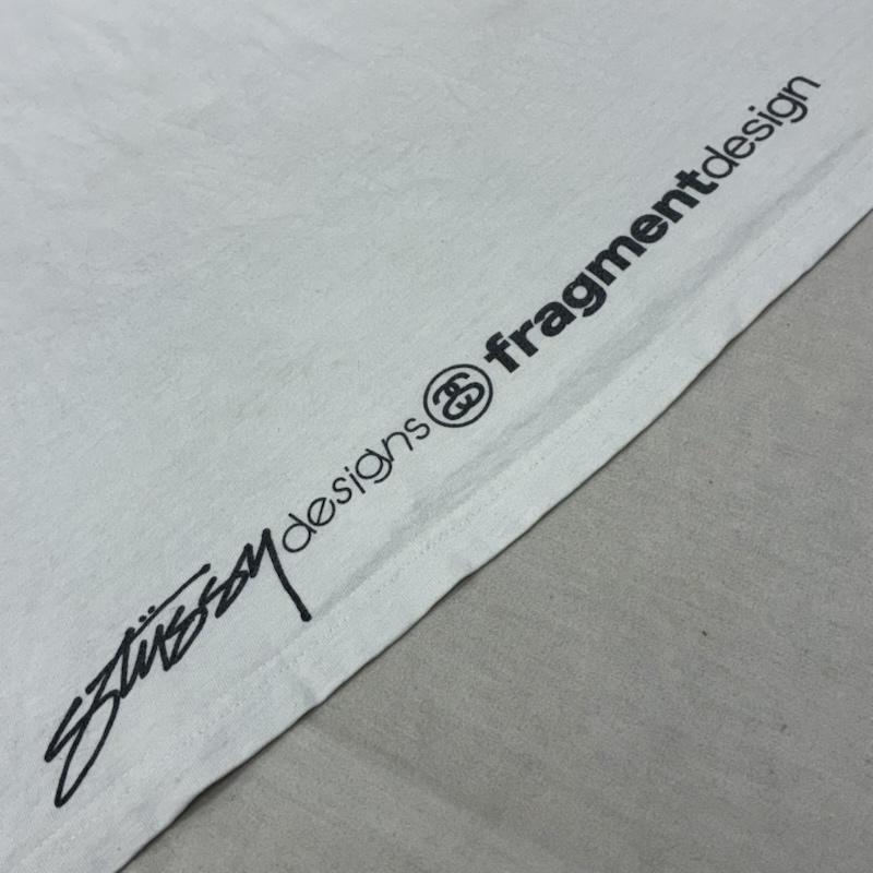ステューシー STUSSY Tシャツ 半袖 Fragment Design 2011 チャリティー Tシャツ one world one love one heart XL 白 / ホワイト / white メンズ USED 古着 中古 50163931