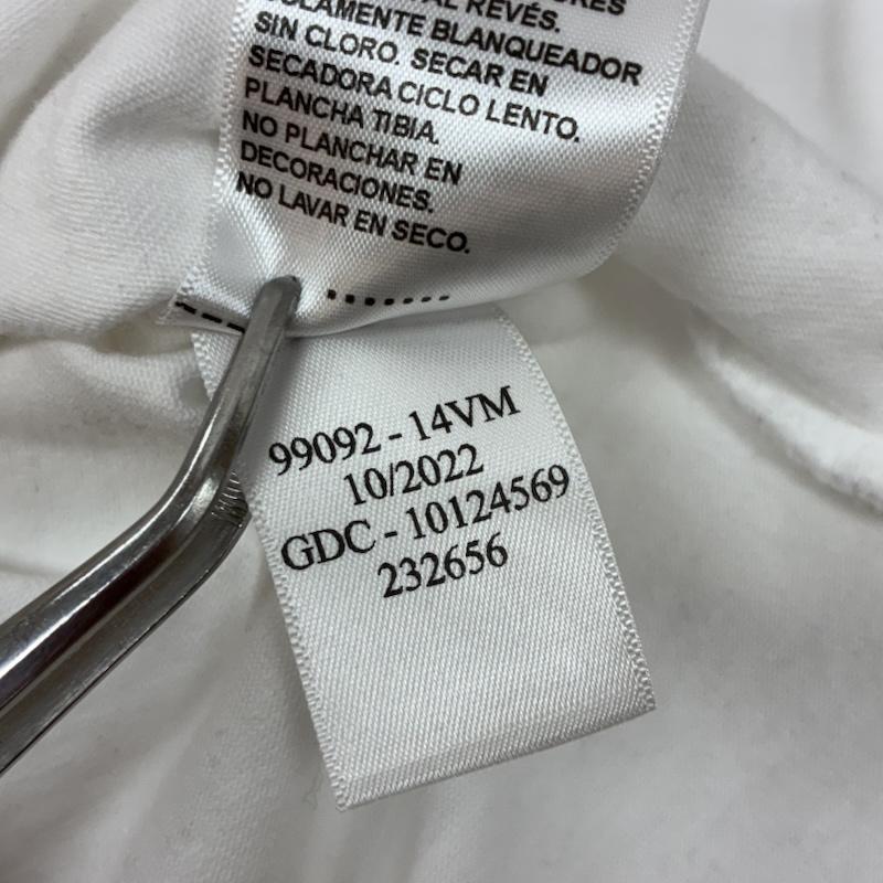 ハーレーダビッドソン Harley-Davidson Tシャツ 長袖 スリーブロゴ スカル クルーネック 長袖 Tシャツ ロンT S 白 / ホワイト / white メンズ USED 古着 中古 50163935