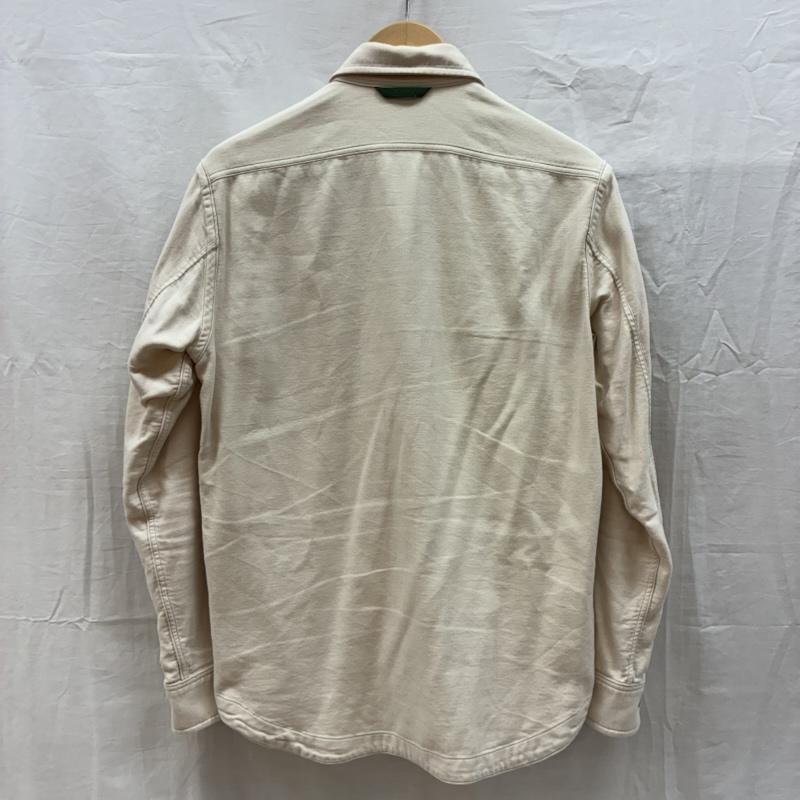 ラコステ LACOSTE シャツ、ブラウス 長袖 CH6986 リバーシブル ダンガリー ソリッドツイル 長袖 シャツ M メンズ USED 古着 中古 50163938