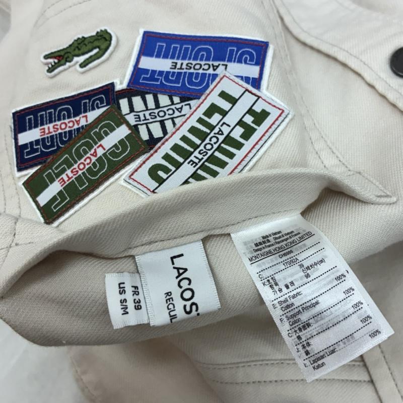 ラコステ LACOSTE シャツ、ブラウス 長袖 CH6986 リバーシブル ダンガリー ソリッドツイル 長袖 シャツ M メンズ USED 古着 中古 50163938
