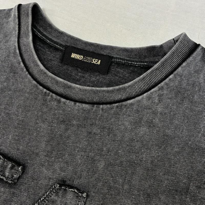 ウィンダンシー WIND AND SEA Tシャツ 半袖 WDS-O-SIG-24-Q4-CS-02 ハイサルファー Tシャツ SEA High Sulfer Tee L 灰 / グレー / gray メンズ USED 古着 中古 50163940