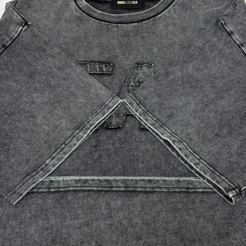 ウィンダンシー WIND AND SEA Tシャツ 半袖 WDS-O-SIG-24-Q4-CS-02 ハイサルファー Tシャツ SEA High Sulfer Tee L 灰 / グレー / gray メンズ USED 古着 中古 50163940