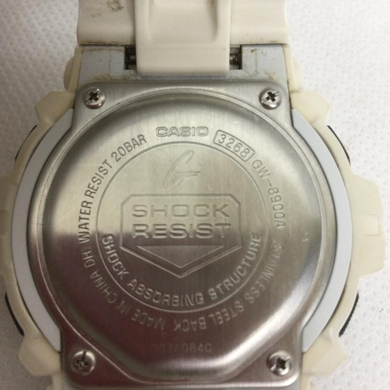 ジーショック G-SHOCK 腕時計 デジタル CASIO カシオ G-SHOCK Gショック GW-8900A 腕時計 8900 SERIES - 白 / ホワイト / white メンズ USED 古着 中古 50163944