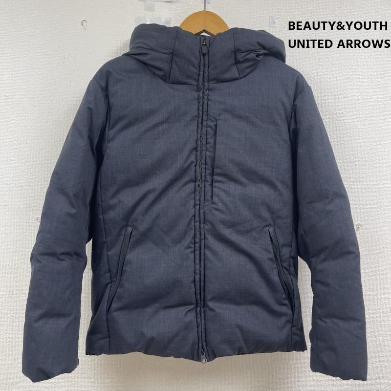 ビューティアンドユースユナイテッドアローズ BEAUTY&YOUTH UNITED ARROWS ジャケット、上着 ダウンジャケット 日本製 BY 小松マテーレ TW ジップアップ ダウン ジャケット アウター 紺 / ネイビー / navy メンズ USED 古着 中古 50163945