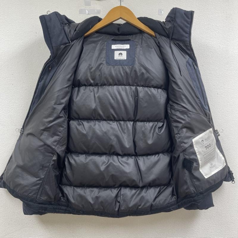 ビューティアンドユースユナイテッドアローズ BEAUTY&YOUTH UNITED ARROWS ジャケット、上着 ダウンジャケット 日本製 BY 小松マテーレ TW ジップアップ ダウン ジャケット アウター 紺 / ネイビー / navy メンズ USED 古着 中古 50163945