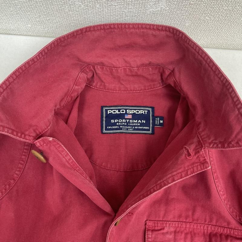 ポロスポーツラルフローレン POLOSPORT ジャケット、上着 ジャンパー、ブルゾン 90s SPORTSMAN ハンティング フィッシング ジャケット アウター M 赤 / レッド / red メンズ USED 古着 中古 50163946