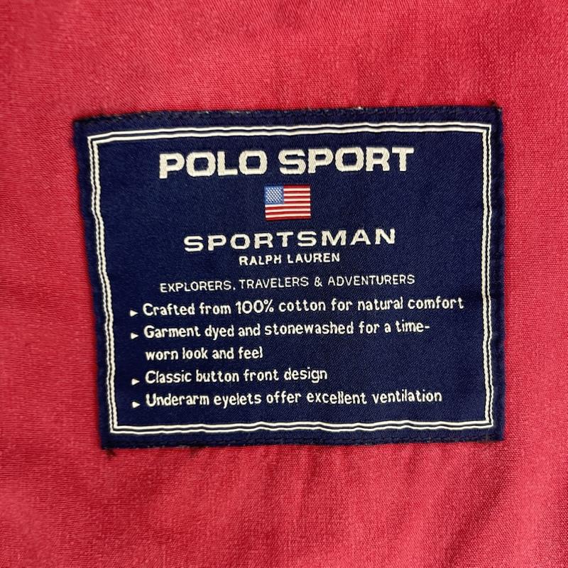 ポロスポーツラルフローレン POLOSPORT ジャケット、上着 ジャンパー、ブルゾン 90s SPORTSMAN ハンティング フィッシング ジャケット アウター M 赤 / レッド / red メンズ USED 古着 中古 50163946