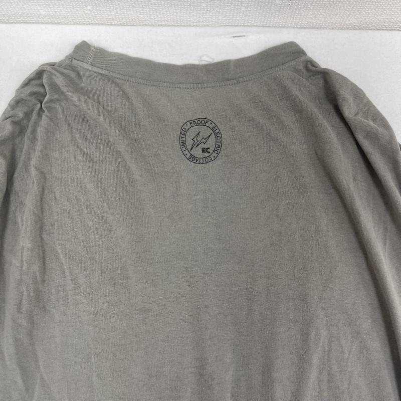 エレクトリックコテージ electric cottage Tシャツ 半袖 ヴィンテージ ECL ロゴ ストレッチ Tシャツ カットソー チャコールグレー / チャコールグレー / メンズ USED 古着 中古 50163947