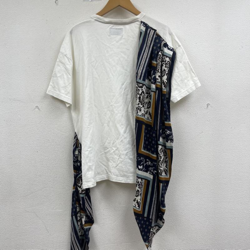 グラム glamb カットソー 半袖 Scarf stitching CS スカーフ スティッチング カットソー gb0220/cs13 1 白 / ホワイト / white メンズ USED 古着 中古 50163948