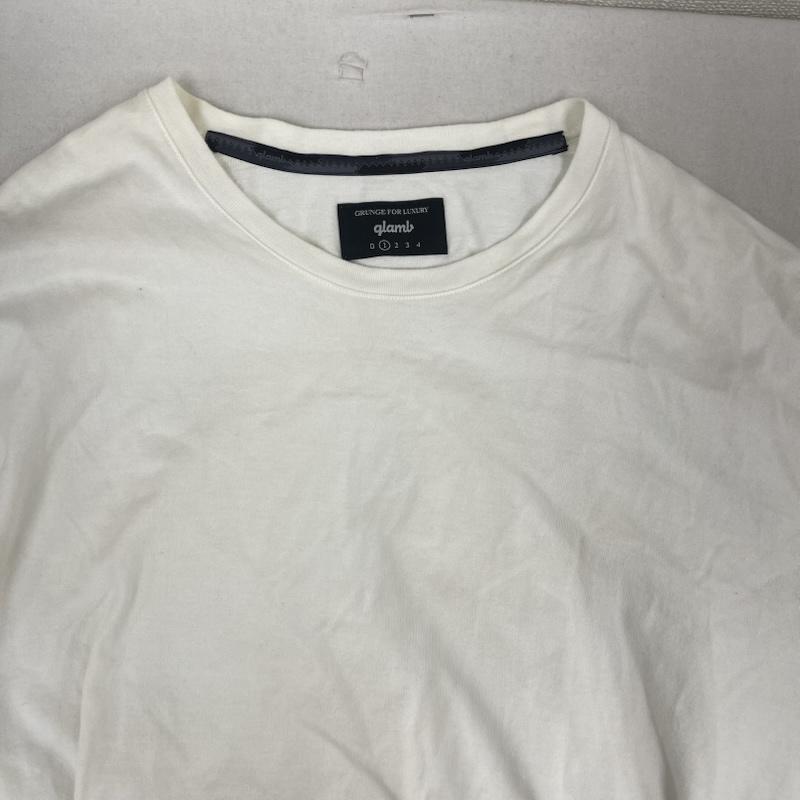 グラム glamb カットソー 半袖 Scarf stitching CS スカーフ スティッチング カットソー gb0220/cs13 1 白 / ホワイト / white メンズ USED 古着 中古 50163948