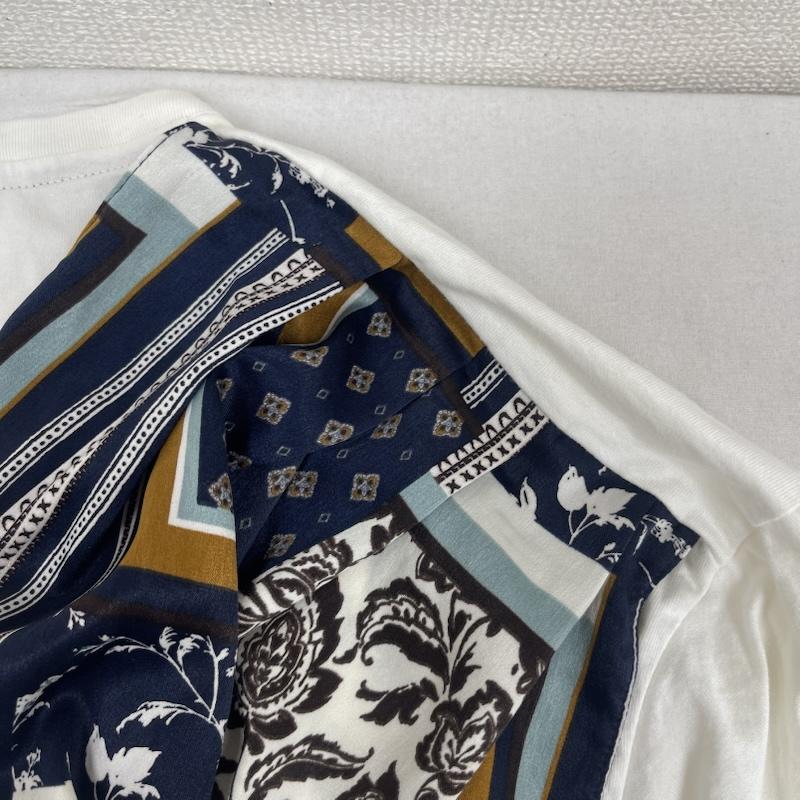 グラム glamb カットソー 半袖 Scarf stitching CS スカーフ スティッチング カットソー gb0220/cs13 1 白 / ホワイト / white メンズ USED 古着 中古 50163948