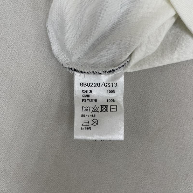 グラム glamb カットソー 半袖 Scarf stitching CS スカーフ スティッチング カットソー gb0220/cs13 1 白 / ホワイト / white メンズ USED 古着 中古 50163948