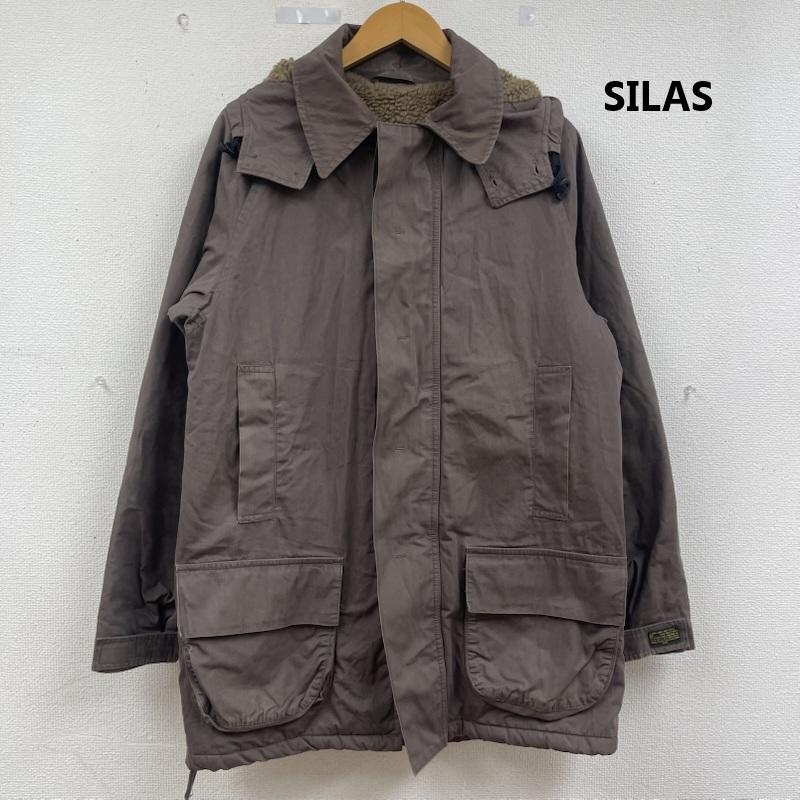 サイラス SILAS コート コート一般 裏ボア ミリタリー コート モッズ コート ジップ ジャケット M オリーブグリーン / オリーブグリーン / メンズ USED 古着 中古 50163949