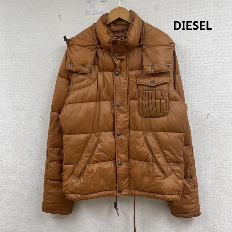 ディーゼル DIESEL ジャケット、上着 ダウンジャケット 00s ヴィンテージ 中綿 パデッド ジャケット ダウン ジャケット XL 茶 / ブラウン / brown メンズ USED 古着 中古 50163951