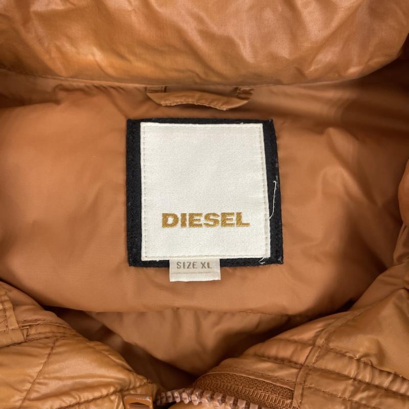 ディーゼル DIESEL ジャケット、上着 ダウンジャケット 00s ヴィンテージ 中綿 パデッド ジャケット ダウン ジャケット XL 茶 / ブラウン / brown メンズ USED 古着 中古 50163951