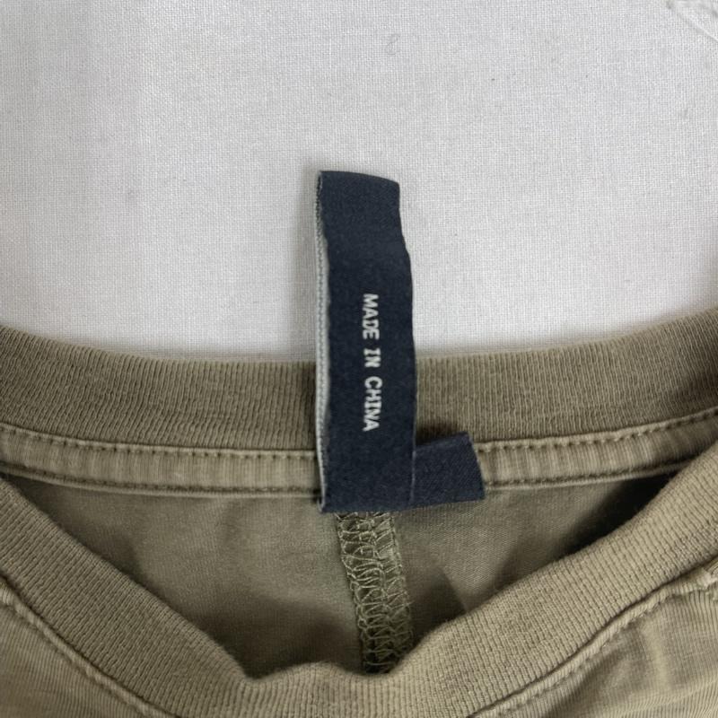 エンタイアスタジオ entire studios Tシャツ 半袖 STUDIOS MINI TEE ステッチ ライン クルーネック Tシャツ S カーキオリーブ / カーキオリーブ / メンズ USED 古着 中古 50163952