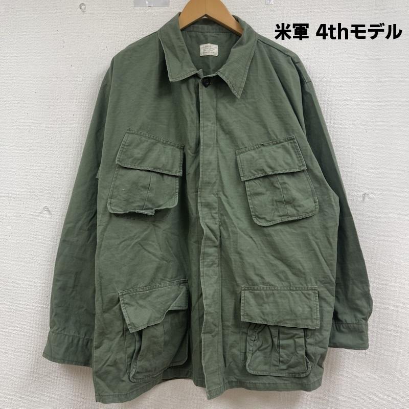 古着 USED ジャケット、上着 ジャンパー、ブルゾン 米軍 4thモデル ジャングル ファティーグ ジャケット ミリタリー XL カーキ / カーキ / khaki メンズ USED 古着 中古 50163953