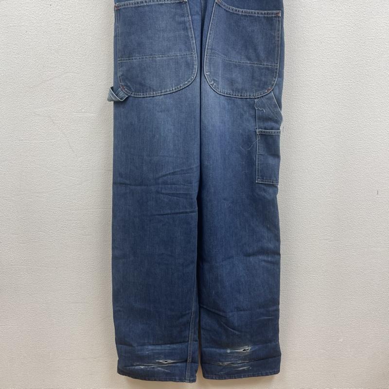 ビックマック BIGMAC サロペット・オーバーオール サロペット、オーバーオール ヴィンテージ デニム カンヌキ ステッチ オーバーオール インディゴ / インディゴ / Indigo メンズ USED 古着 中古 50163958