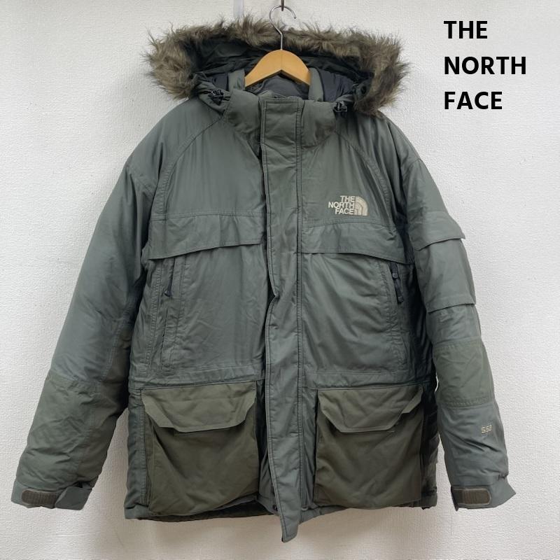 ザノースフェイス THE NORTH FACE ジャケット、上着 ダウンジャケット McMURDO PARKA マクマード パーカー ダウン ジャケット ND00466 L 緑 / グリーン / green メンズ USED 古着 中古 50163960