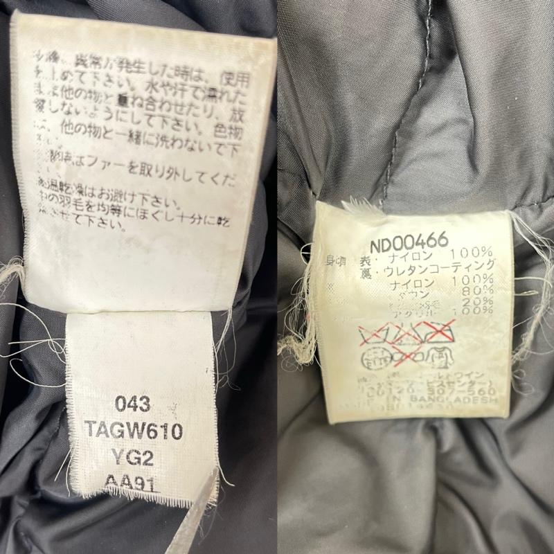 ザノースフェイス THE NORTH FACE ジャケット、上着 ダウンジャケット McMURDO PARKA マクマード パーカー ダウン ジャケット ND00466 L 緑 / グリーン / green メンズ USED 古着 中古 50163960