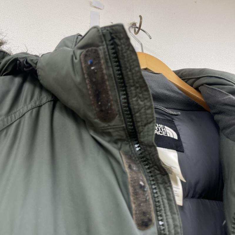 ザノースフェイス THE NORTH FACE ジャケット、上着 ダウンジャケット McMURDO PARKA マクマード パーカー ダウン ジャケット ND00466 L 緑 / グリーン / green メンズ USED 古着 中古 50163960