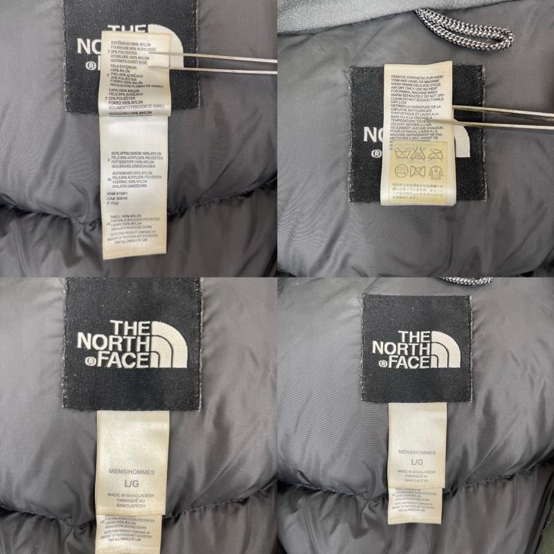 ザノースフェイス THE NORTH FACE ジャケット、上着 ダウンジャケット McMURDO PARKA マクマード パーカー ダウン ジャケット ND00466 L 緑 / グリーン / green メンズ USED 古着 中古 50163960