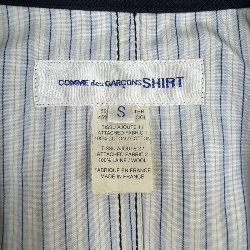 コムデギャルソンシャツ COMME des GARCONS SHIRT ジャケット、上着 ジャケット、ブレザー フランス製 パイピング テーラード ジャケット ブレザー S18132 S メンズ USED 古着 中古 50163961