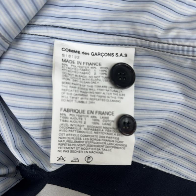 コムデギャルソンシャツ COMME des GARCONS SHIRT ジャケット、上着 ジャケット、ブレザー フランス製 パイピング テーラード ジャケット ブレザー S18132 S メンズ USED 古着 中古 50163961