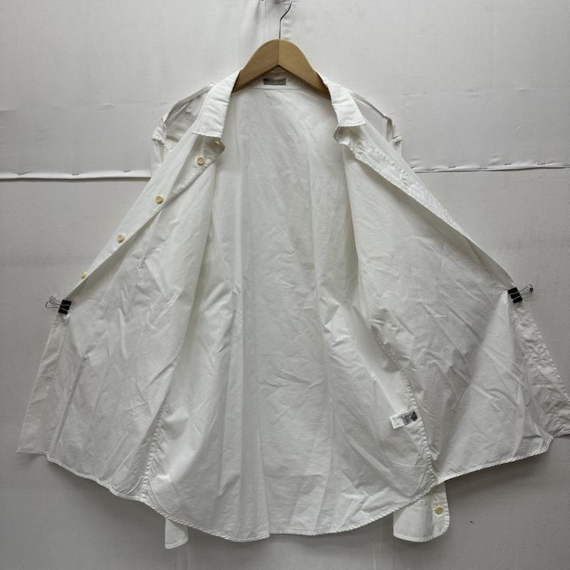 ボッテガヴェネタ BOTTEGA VENETA シャツ、ブラウス 長袖 イタリア製 コットン ワイ シャツ 50 白 / ホワイト / white メンズ USED 古着 中古 50163963