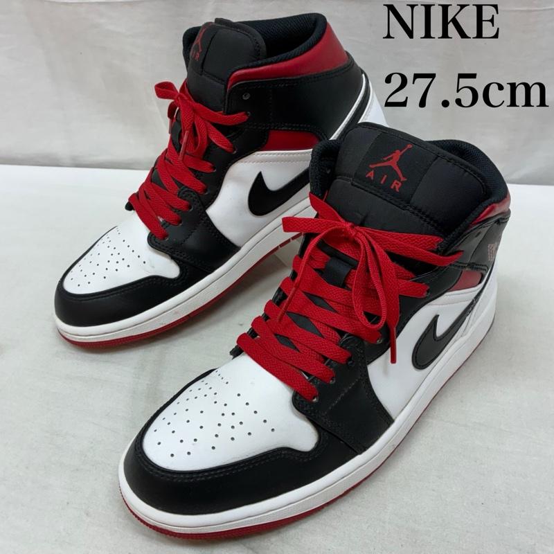ナイキ NIKE スニーカー スニーカー AIR JORDAN 1 MID GYM RED エアジョーダン ミッド スニーカー DQ8426-106 27.5cm メンズ USED 古着 中古 50163967