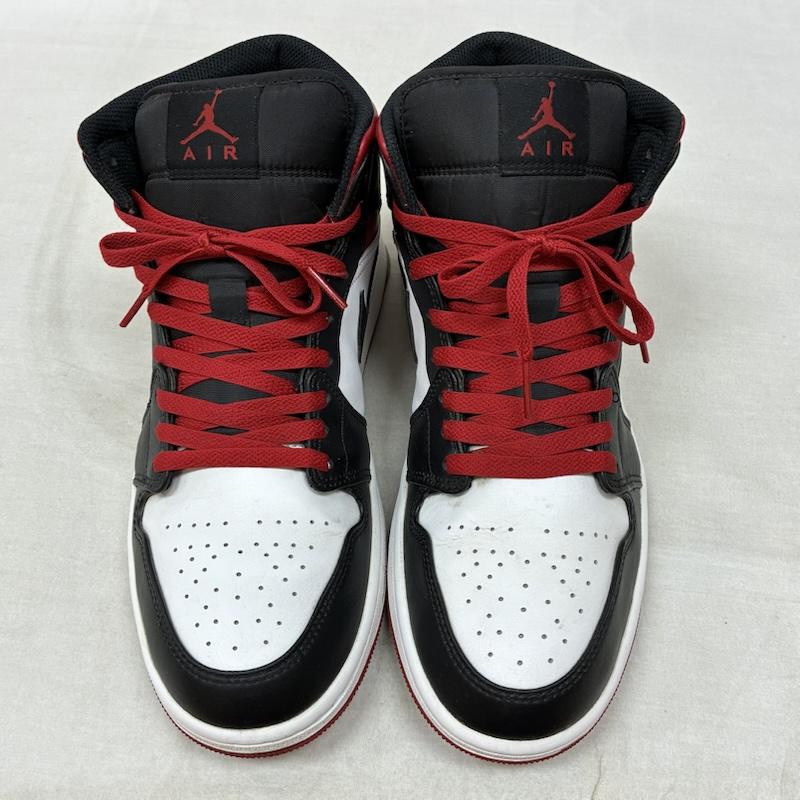 ナイキ NIKE スニーカー スニーカー AIR JORDAN 1 MID GYM RED エアジョーダン ミッド スニーカー DQ8426-106 27.5cm メンズ USED 古着 中古 50163967