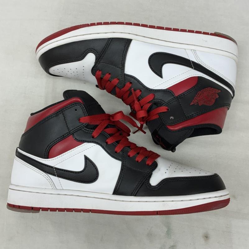 ナイキ NIKE スニーカー スニーカー AIR JORDAN 1 MID GYM RED エアジョーダン ミッド スニーカー DQ8426-106 27.5cm メンズ USED 古着 中古 50163967