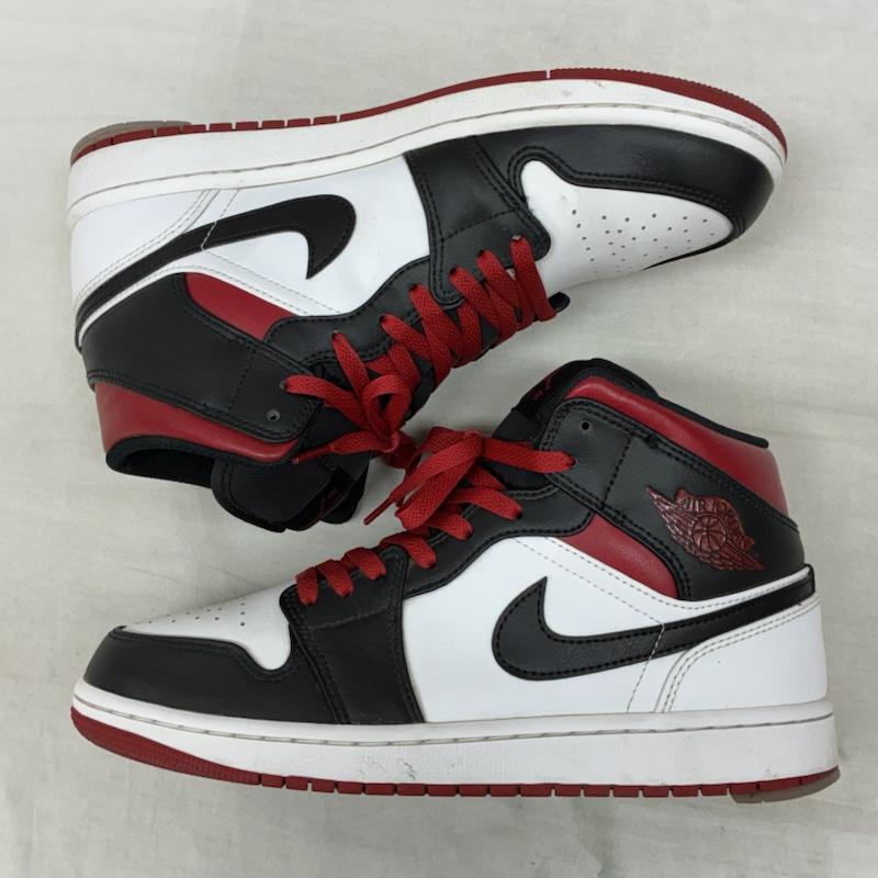 ナイキ NIKE スニーカー スニーカー AIR JORDAN 1 MID GYM RED エアジョーダン ミッド スニーカー DQ8426-106 27.5cm メンズ USED 古着 中古 50163967